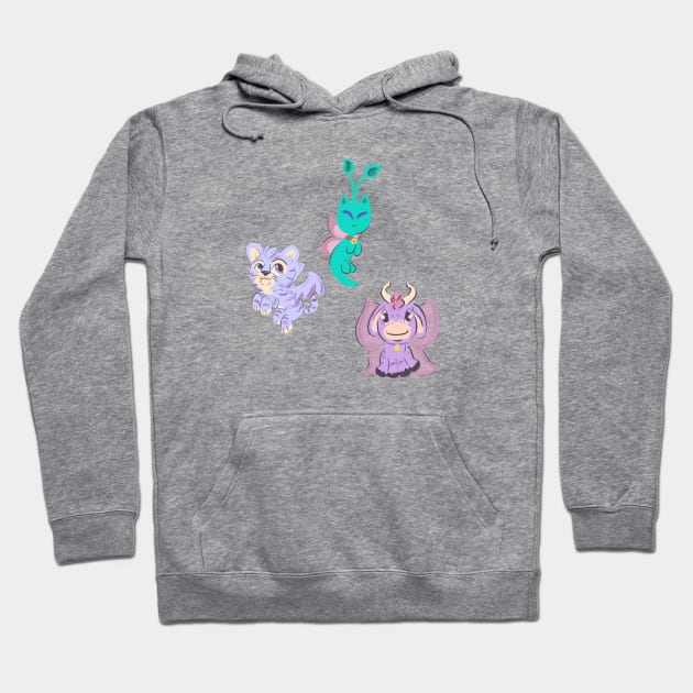 Fairies Hoodie by AmyNewBlue